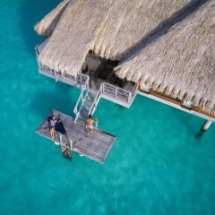 Отель InterContinental Bora Bora Resort and Thalasso Spa фитнесс-зал фото 2