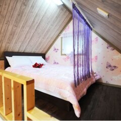 Отель Pyeongchang Sky Garden Pension Южная Корея, Пхёнчан - отзывы, цены и фото номеров - забронировать отель Pyeongchang Sky Garden Pension онлайн комната для гостей фото 3