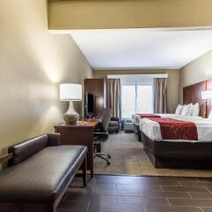 Отель Comfort Suites Effingham комната для гостей фото 4