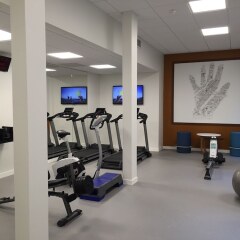 Отель Mercure Lyon Centre Château Perrache Франция, Лион - 1 отзыв об отеле, цены и фото номеров - забронировать отель Mercure Lyon Centre Château Perrache онлайн фитнесс-зал фото 3