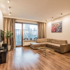Отель Exclusive Apartments - Atelier Residence Польша, Варшава - отзывы, цены и фото номеров - забронировать отель Exclusive Apartments - Atelier Residence онлайн комната для гостей фото 2