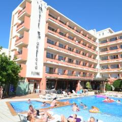 Отель azuLine Hotel S'Anfora & Fleming Испания, Сан-Антони-де-Портмань - отзывы, цены и фото номеров - забронировать отель azuLine Hotel S'Anfora & Fleming онлайн фитнесс-зал фото 2