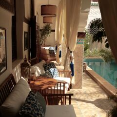 Отель Riad Dar Alfarah Марокко, Марракеш - отзывы, цены и фото номеров - забронировать отель Riad Dar Alfarah онлайн питание