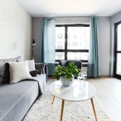 Отель Comfortable Apartment in Warsaw Польша, Варшава - отзывы, цены и фото номеров - забронировать отель Comfortable Apartment in Warsaw онлайн комната для гостей фото 4