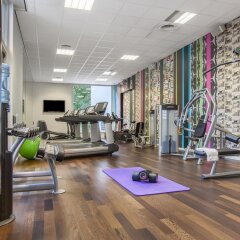 Отель Crowne Plaza Antwerpen Бельгия, Антверпен - 1 отзыв об отеле, цены и фото номеров - забронировать отель Crowne Plaza Antwerpen онлайн фитнесс-зал фото 3