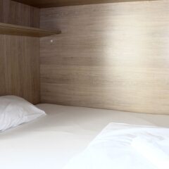 Z-One Hostel сейф в номере