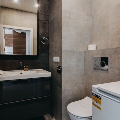 Отель ShortStayPoland Kolejowa (B10) Польша, Варшава - отзывы, цены и фото номеров - забронировать отель ShortStayPoland Kolejowa (B10) онлайн ванная фото 2