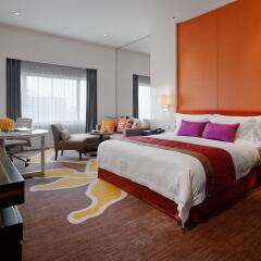 Отель Crowne Plaza Bangkok Lumpini Park комната для гостей