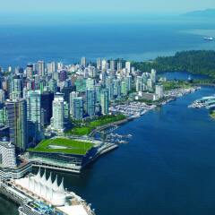 Отель Holiday Inn Vancouver Downtown & Suites Канада, Ванкувер - отзывы, цены и фото номеров - забронировать отель Holiday Inn Vancouver Downtown & Suites онлайн приотельная территория