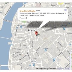 Отель Grand Praha Прага городской автобус