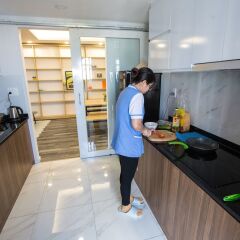 Апартаменты Scenic Valley Apartment 4 Bedroom - Sabina HCM в номере