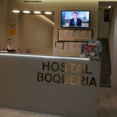Отель Hostal Boqueria гостиничный бар