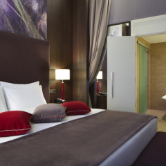Гостиница DoubleTree by Hilton Moscow – Marina 4* Стандартный номер с двуспальной кроватью фото 5