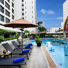 Отель BelAire Bangkok Бангкок бассейн фото 3