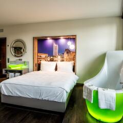 Отель Travel24 Hotel Leipzig-City Германия, Лейпциг - 1 отзыв об отеле, цены и фото номеров - забронировать отель Travel24 Hotel Leipzig-City онлайн комната для гостей фото 4