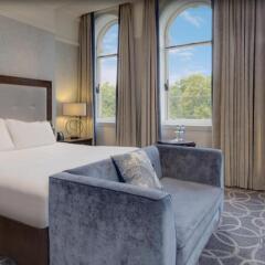Hilton Glasgow Grosvenor Hotel 4* Номер Делюкс с разными типами кроватей фото 2