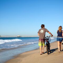 Отель Hyatt Regency Huntington Beach пляж фото 2