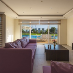 Апартаменты Orka Village Apartments Олудениз комната для гостей фото 5