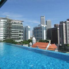 Отель Mercure Singapore Bugis Сингапур, Сингапур - 1 отзыв об отеле, цены и фото номеров - забронировать отель Mercure Singapore Bugis онлайн бассейн фото 3