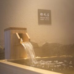 Отель Dormy Inn Toyama Natural Hot Spring Тояма ванная