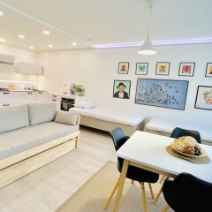 Отель Aurora Apartments Pursimiehenkatu 25 Финляндия, Хельсинки - отзывы, цены и фото номеров - забронировать отель Aurora Apartments Pursimiehenkatu 25 онлайн комната для гостей фото 4
