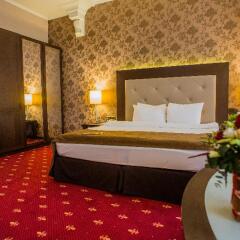 Гостиница Петро Палас 5* Стандартный номер двуспальная кровать фото 12