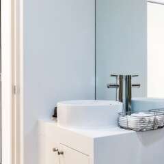 Апартаменты Bright 2BR Condesa Apartment With Balcony Мехико ванная фото 2