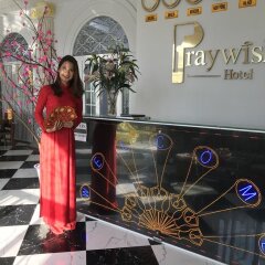 Отель Praywish Hotel Вьетнам, Нячанг - отзывы, цены и фото номеров - забронировать отель Praywish Hotel онлайн интерьер отеля