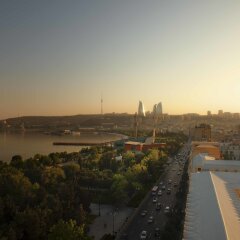 Отель Park Inn by Radisson Azerbaijan Baku Баку приотельная территория фото 2