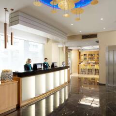 Отель Athens Tiare Hotel Греция, Афины - 1 отзыв об отеле, цены и фото номеров - забронировать отель Athens Tiare Hotel онлайн интерьер отеля
