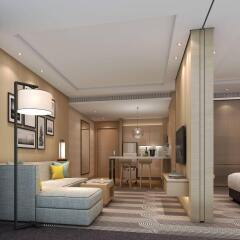 Отель Hyatt House Shanghai Hongqiao CBD комната для гостей фото 2