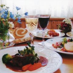 Отель Pension Cottontail Яманакако питание