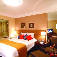 Отель Okura Garden Hotel Shanghai Китай, Шанхай - отзывы, цены и фото номеров - забронировать отель Okura Garden Hotel Shanghai онлайн комната для гостей