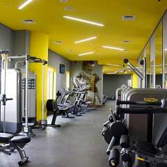 Отель Park Inn by Radisson, Abu Dhabi Yas Island фитнесс-зал фото 3