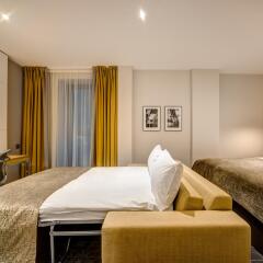 Apex City of Glasgow Hotel 4* Стандартный семейный номер с различными типами кроватей