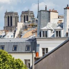 Hotel Odéon Saint Germain балкон
