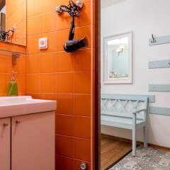 Апартаменты City of Rivers Studio near Hermitage ванная