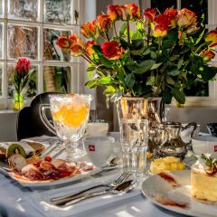 Отель The Villa Rosa Bed and Breakfast питание