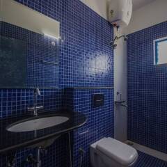 Отель OYO 11897 Home Greek Style 2BHK With Pool Bambolim Гоа ванная