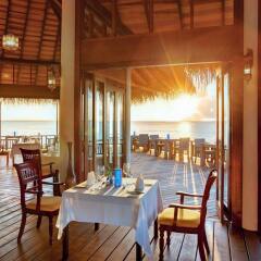 Отель Hideaway Beach Resort And Spa Донакули питание