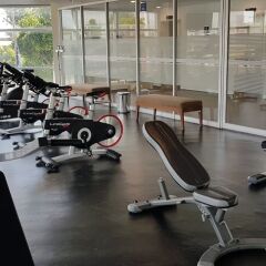 Отель Holiday Inn Express Puebla фитнесс-зал фото 4