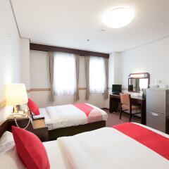 Отель OYO Hotel Toyama Joshi Koen Япония, Тояма - отзывы, цены и фото номеров - забронировать отель OYO Hotel Toyama Joshi Koen онлайн комната для гостей фото 2