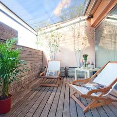 Отель My Space Barcelona Attic Bonanova Испания, Барселона - отзывы, цены и фото номеров - забронировать отель My Space Barcelona Attic Bonanova онлайн балкон