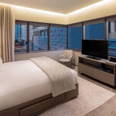 Отель Oakwood Premier OUE Singapore Апартаменты с различными типами кроватей