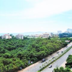 Отель 2 bed sea View - Jomtien Beach Паттайя балкон