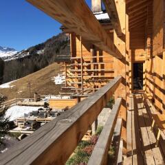 Hotel The Originals Borgo Eibn Mountain Lodge (ex Relais du Silence) Саурис балкон