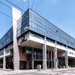 Отель Wyndham Grand Conference Center Зальцбург вид на фасад