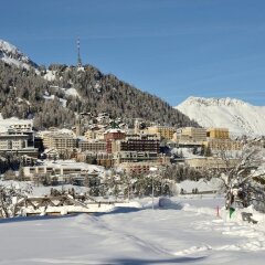 Отель Skyline House Ferienapartments Швейцария, Санкт-Мориц - отзывы, цены и фото номеров - забронировать отель Skyline House Ferienapartments онлайн
