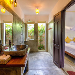 Отель Blue Beach Village Homestay сауна