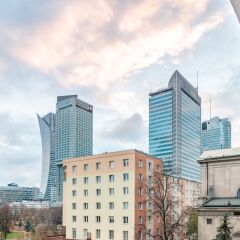 Отель Little Home-Blue Sky 63 Польша, Варшава - отзывы, цены и фото номеров - забронировать отель Little Home-Blue Sky 63 онлайн балкон